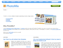 Tablet Screenshot of photomix.com